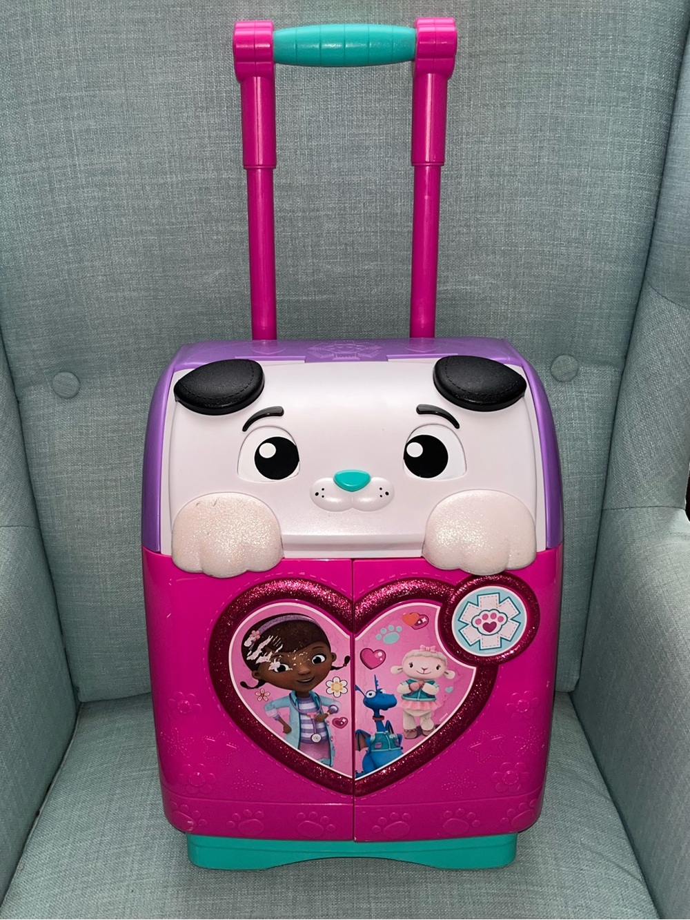 Disney Doc McStuffins Baby Animal All in One Nursery Pet Rescue Mobile RARE HTF